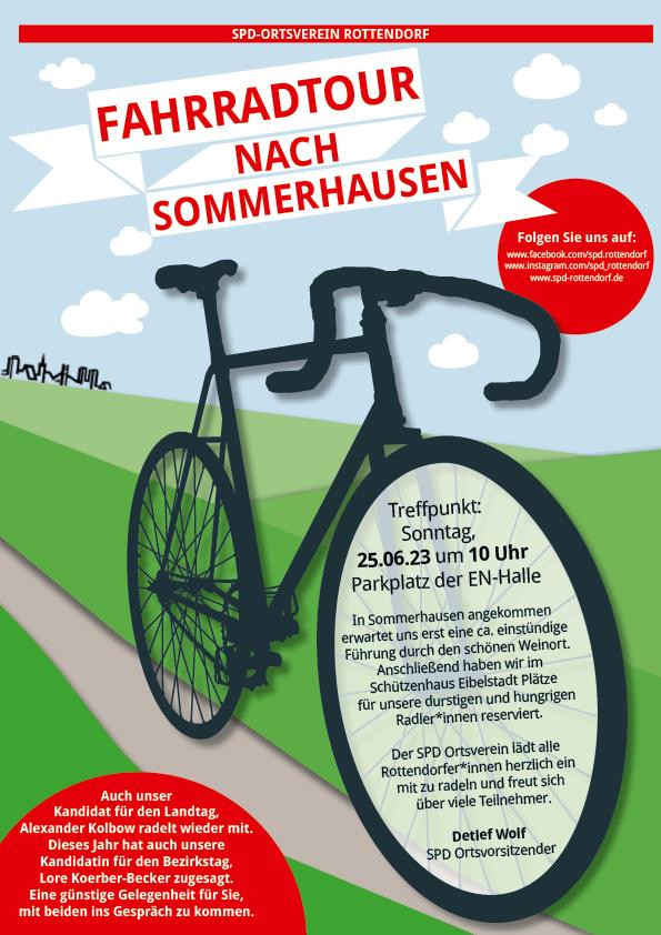 Fahrradtour Sommerhausen 2023